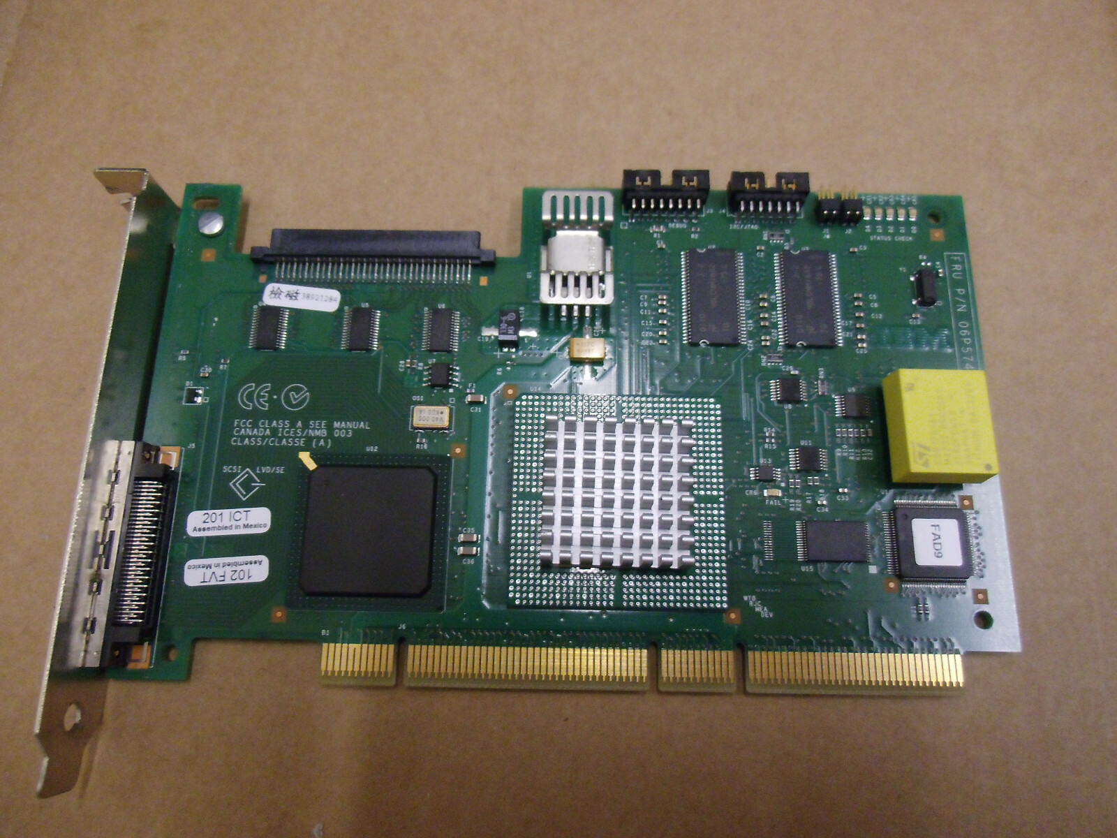 ServeRAID 4LX 32MB 06P5741 PCI-X Raid 68-pin 68-pin 16p 14p Controller