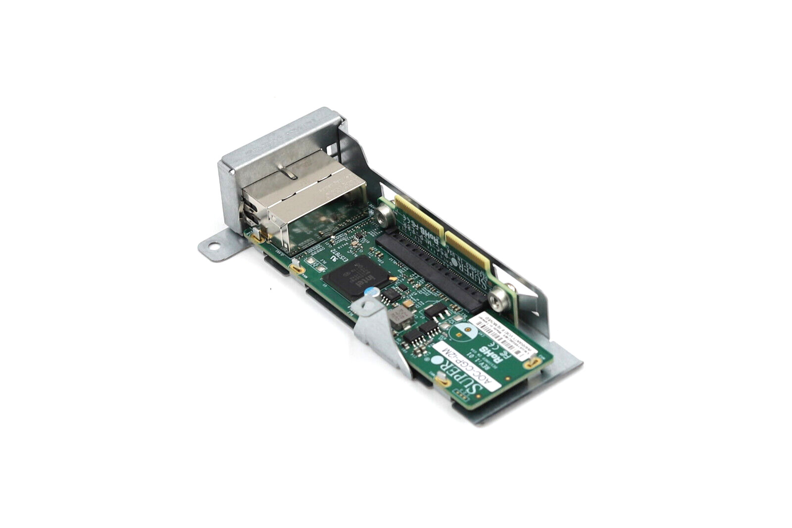 SuperMicro Dual-Port RJ-45 1GbE Ethernet Adapter P/N: AOC-CGP-i2M Tested Working