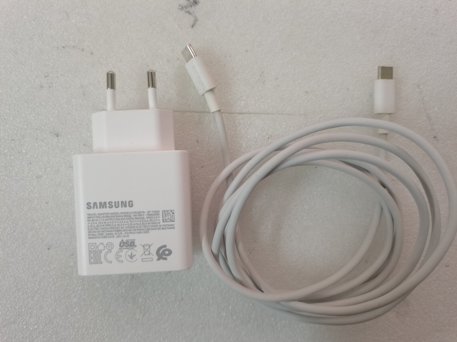 For Samsung Galaxy Book3 Pro 360 NP960QFG-KA1 20V 3.25A 65W EP-TA865 100%Genuine