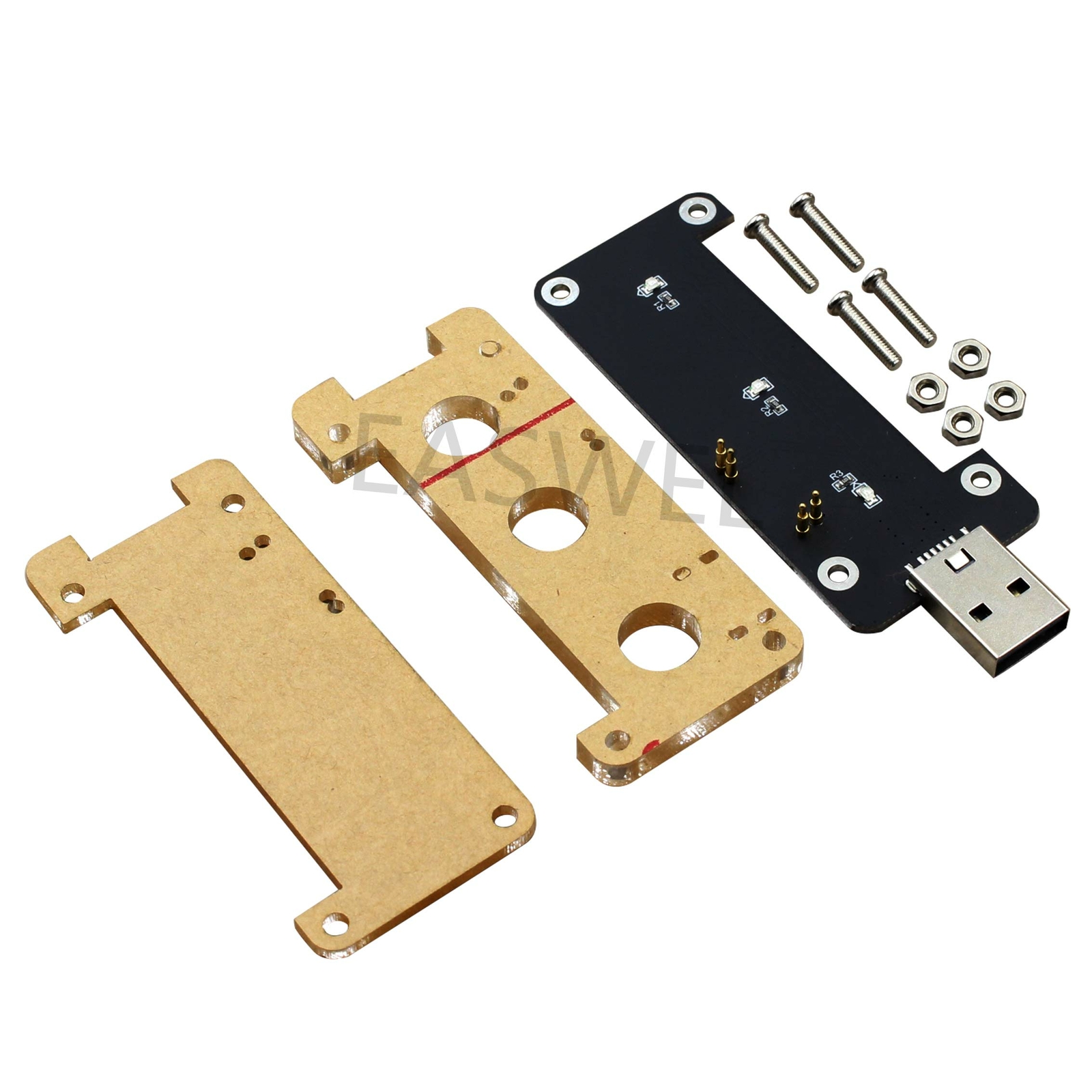 Premium ABS Clear Case for Raspberry Pi Zero Zero W by SB Components