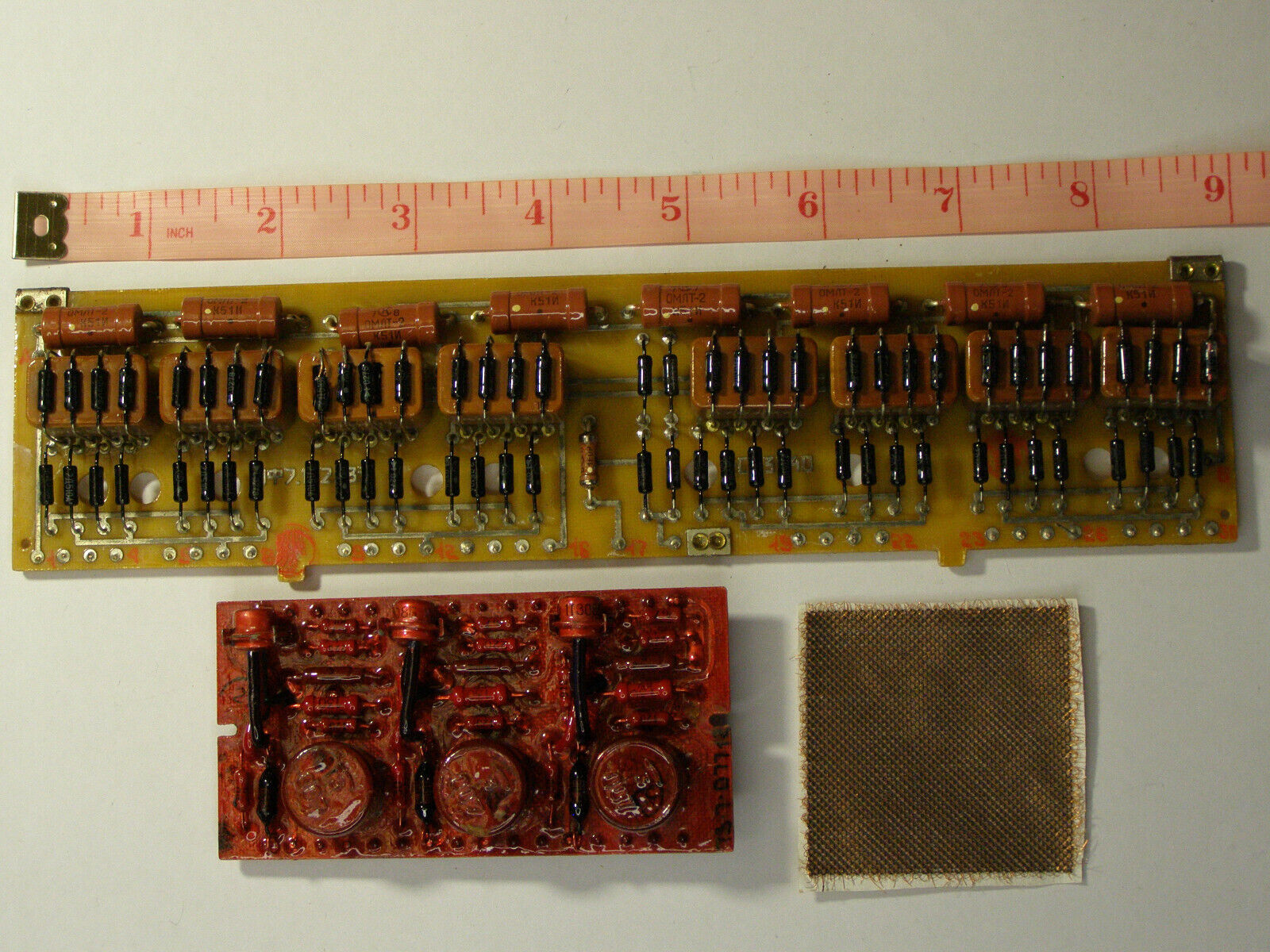 Lot of 3 items = Different types of Ferrite Core Memory Made in the USSR SKU:103
