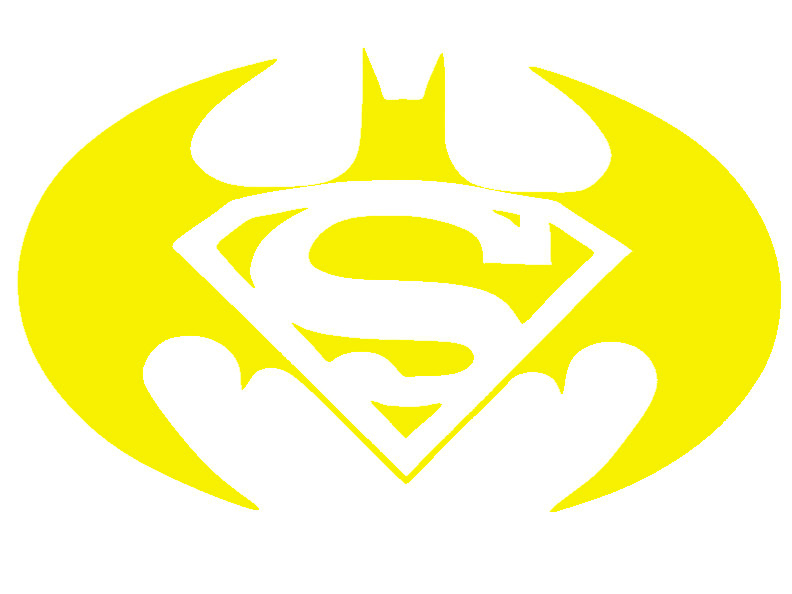 Batman vs Superman logo symbol Trackpad laptop macbook mac air toolbox wall 6"
