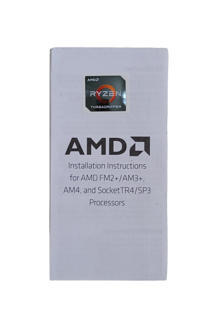 Genuine 1 pcs AMD Ryzen Threadripper Decal Stickers 1.9cm x 1.7cm