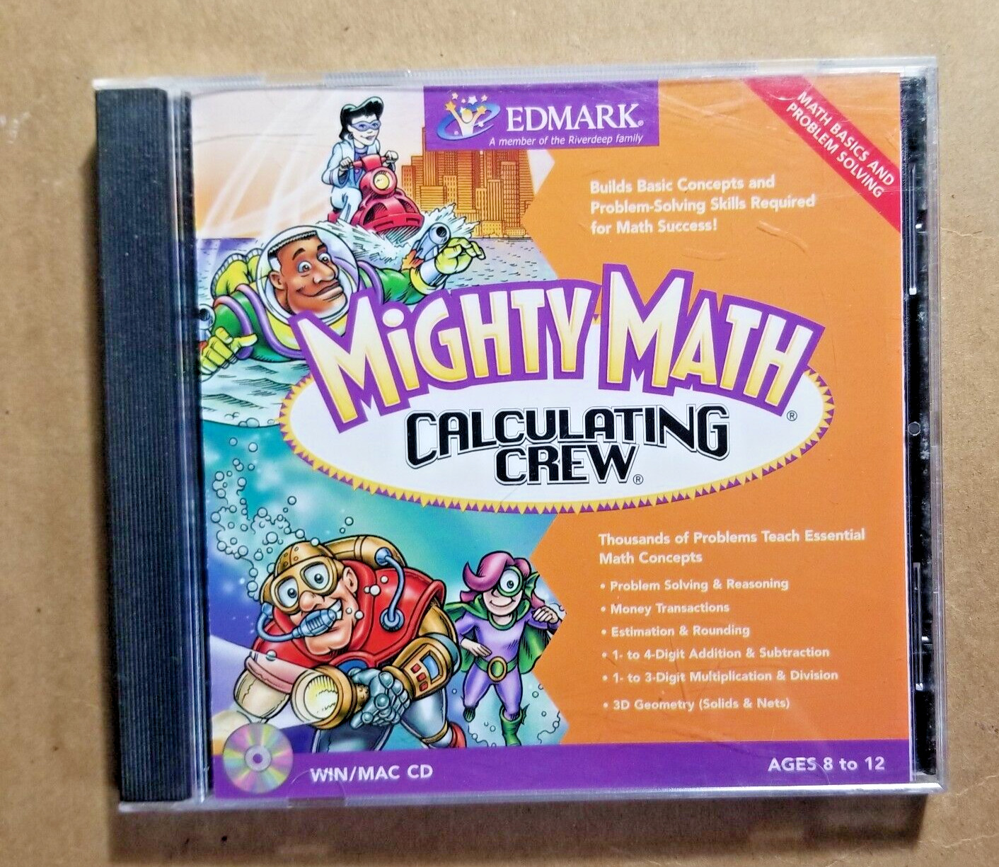 Mighty Math Calculating Crew CD-ROM WIN/MAC CD Math Basics & Problem Solving