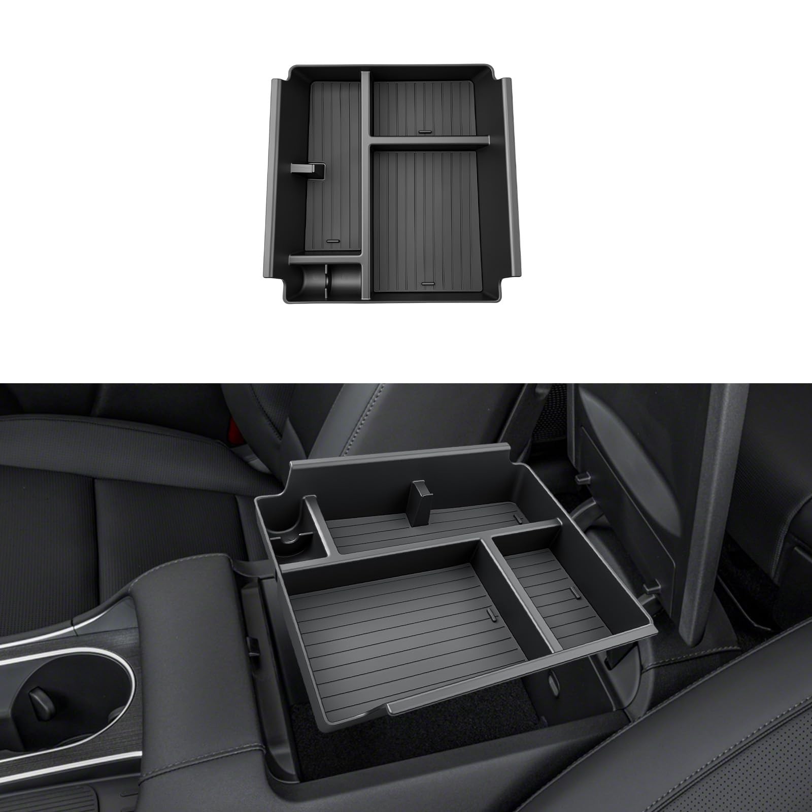 Center Console Organizer For 2026-2027 Hyundai Palisade/Hybrid - Armrest Box ...