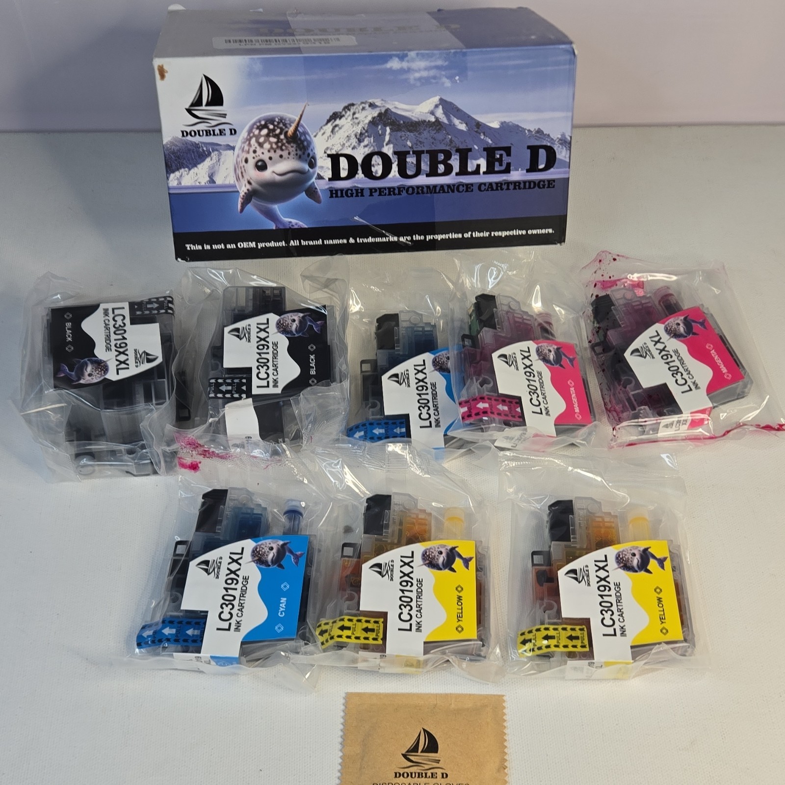 Double D LC3019XXL Compatible Black Cyan Magenta Yellow For Brother