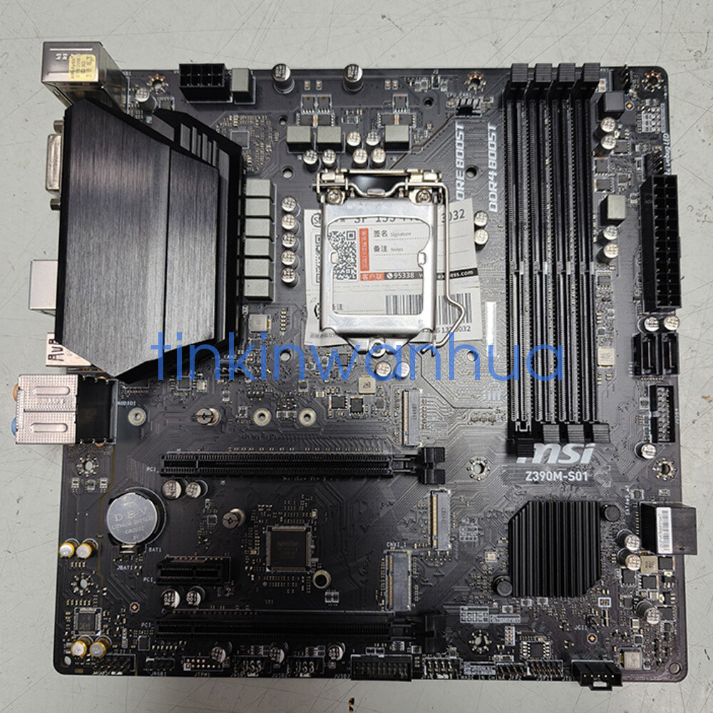 For MSI Z390M-S01 Motherboard LGA 1151 DDR4 Micro ATX