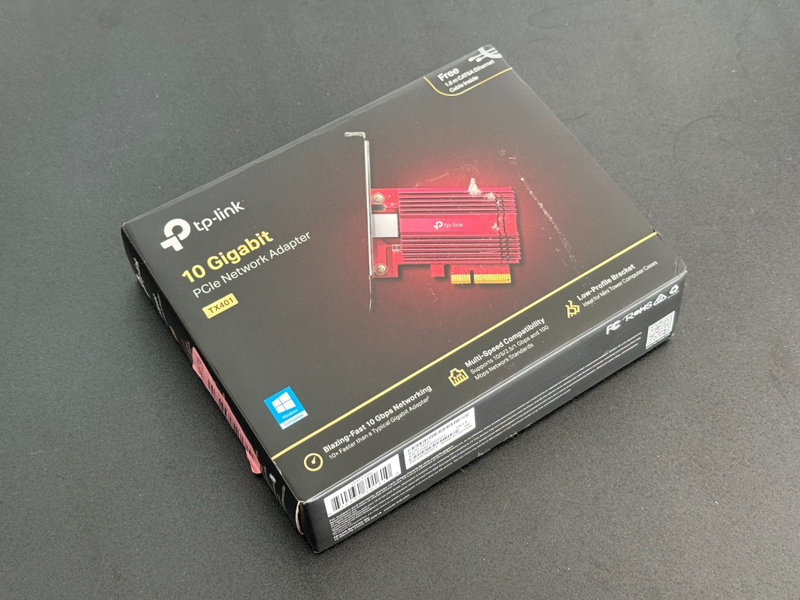 TP-LINK TX401 Network Adapter - Red