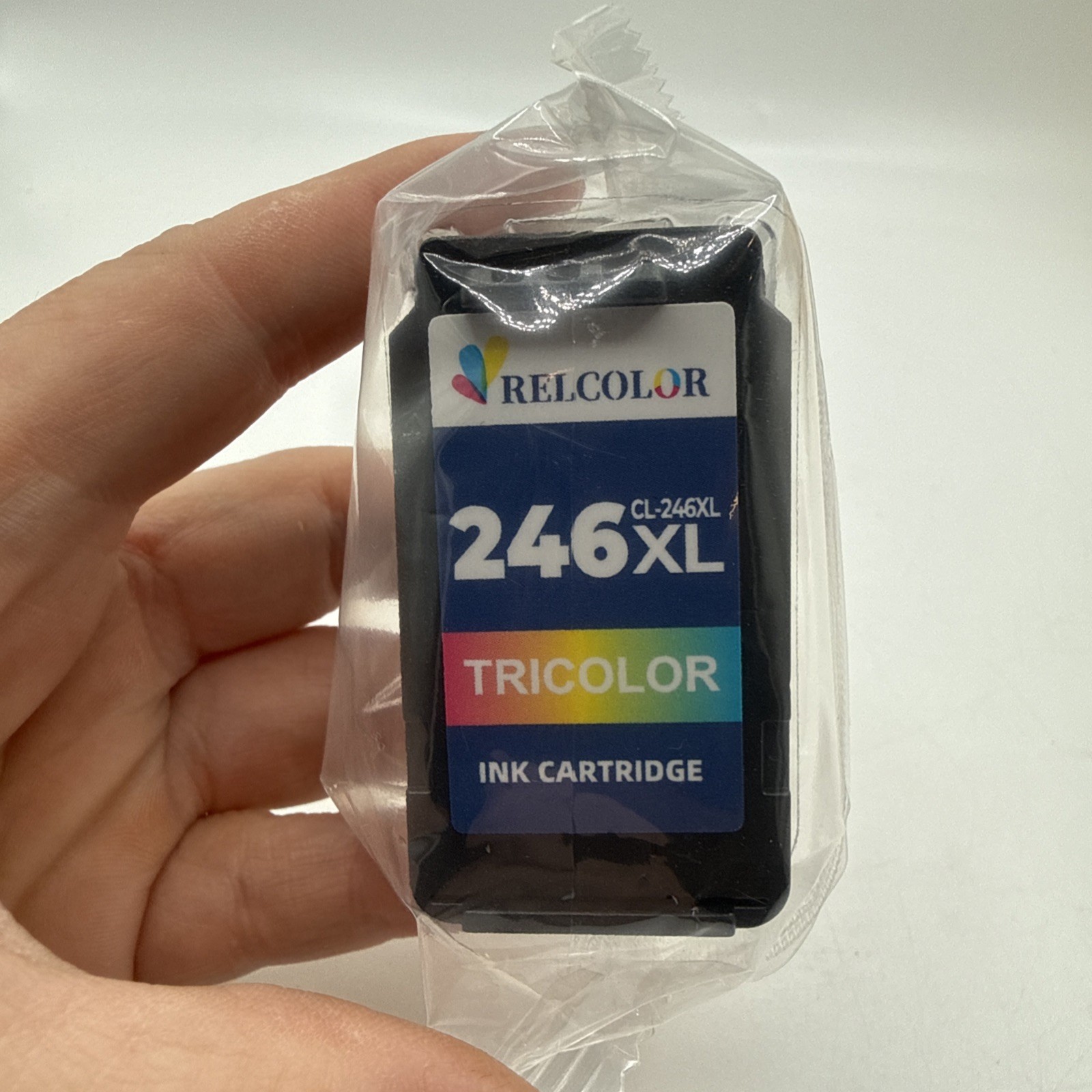 Relcolor 246XL TRI-Color Ink 1 Cartridge New Sealed New in Package