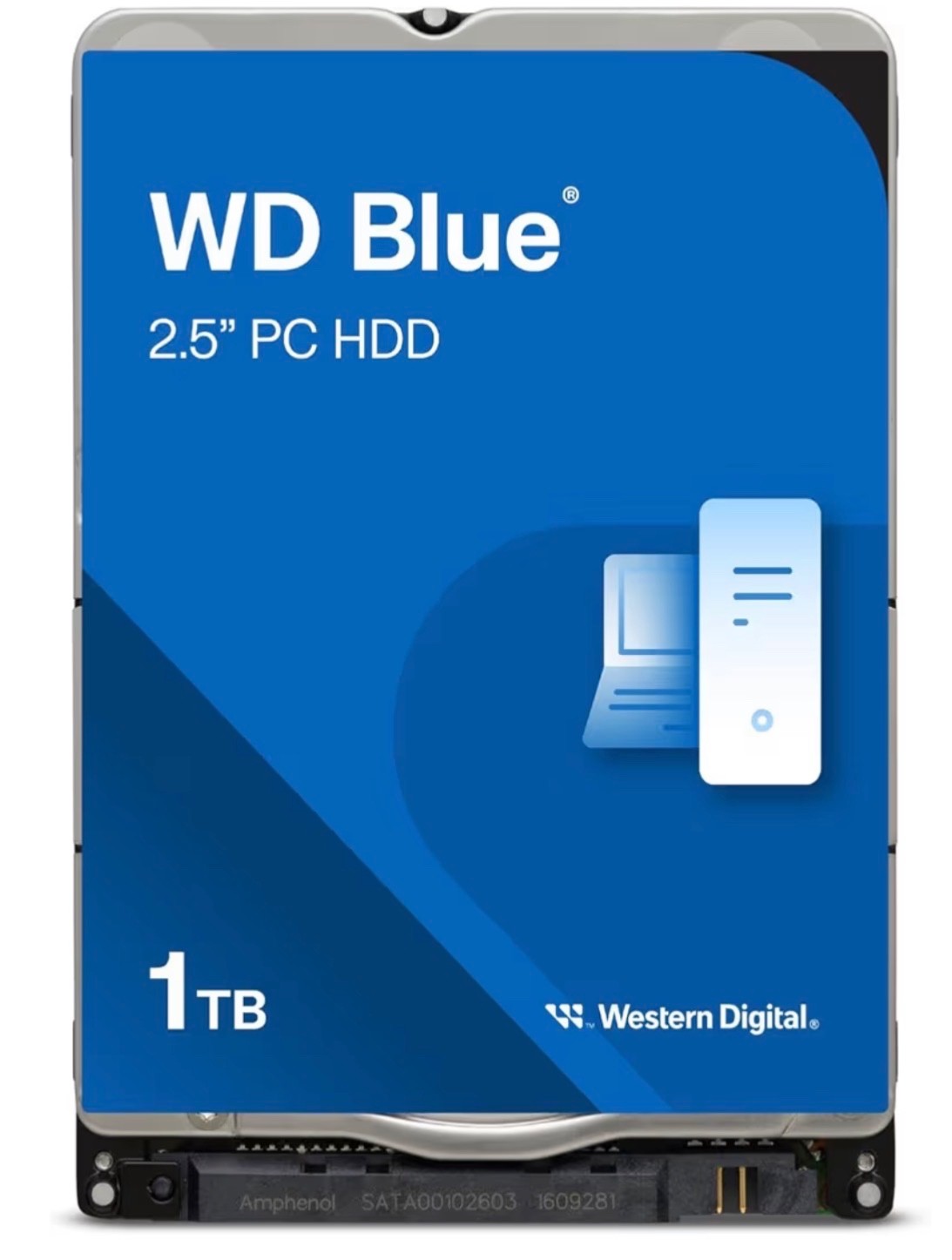 WD Blue 1TB Mobile Hard Disk Drive  5400 RPM SATA 6 Gb/s 128MB Cache 2.5 Inch...