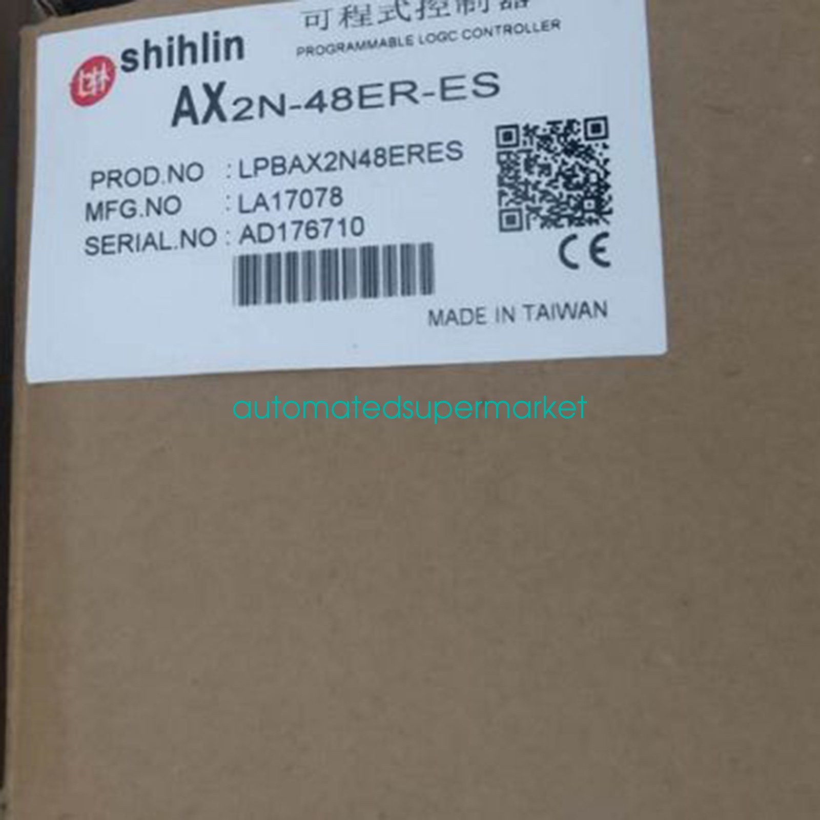 1PC New Shihlin AX2N-48ER-ES Programmable Controllers Shipping by DHL/FedEX