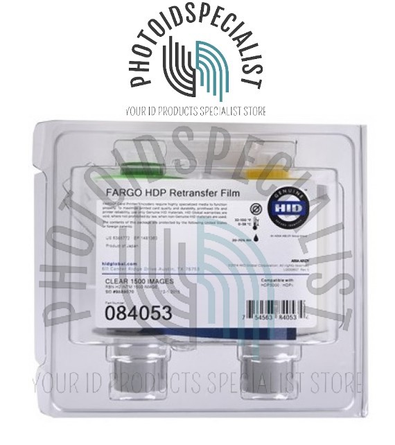 Fargo 84500 Transfer Film HDP5000, HDP5000e &  HDP5600 Printers - 1,500 Prints