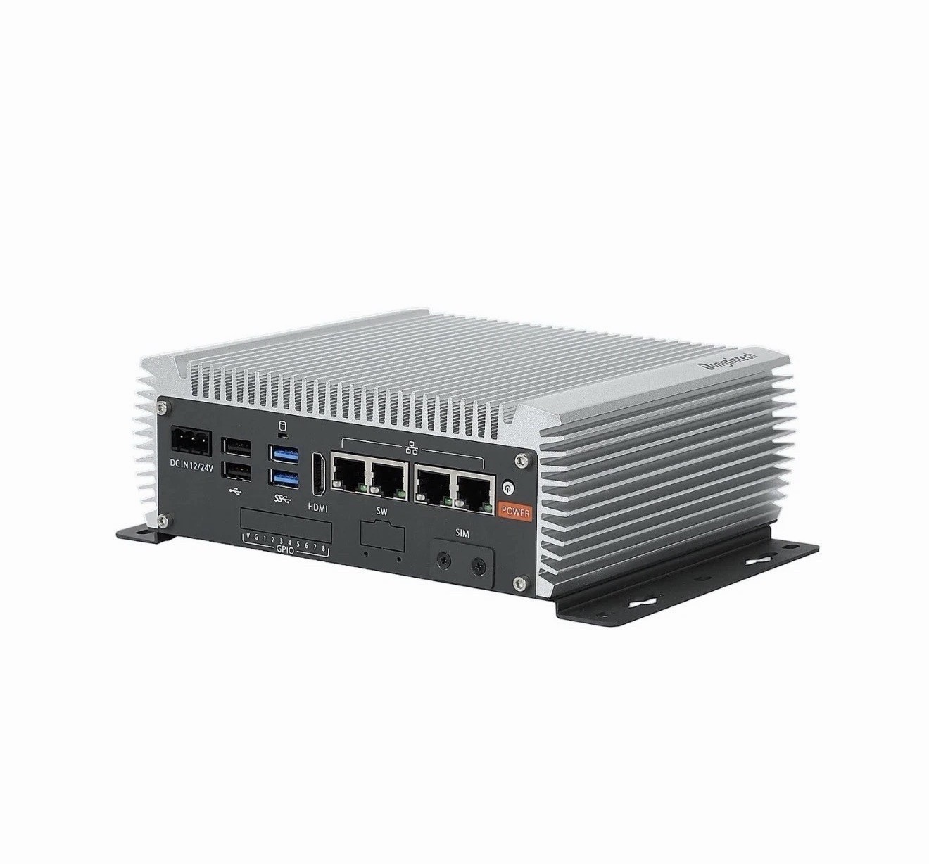 4*RJ45 Network Ports Industrial mini PC,Fanless mini pc Alder Lake-N97 Quad-c...
