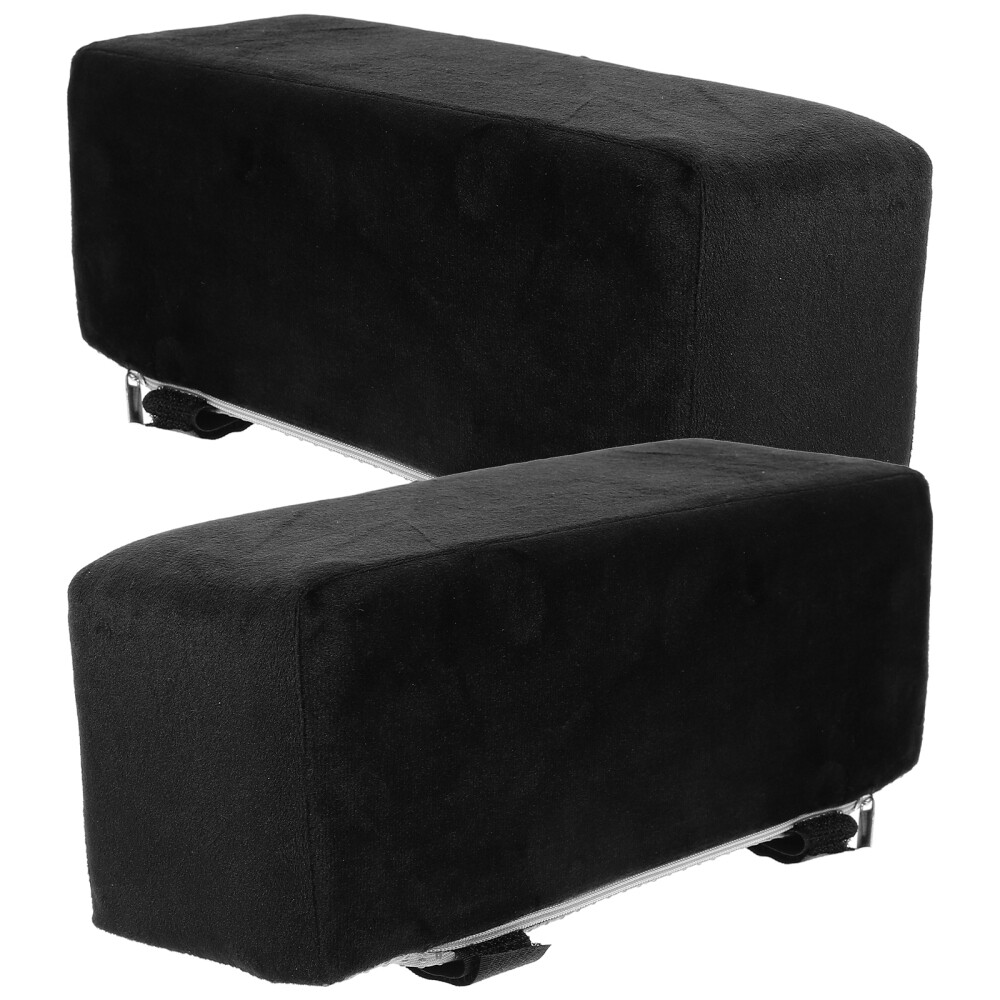 1 Pair Chair Armrest Cushions Soft Elbow Pad Comfortable Support For Wheelchair