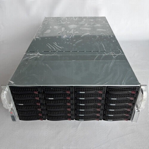 Supermicro SYS-6049GP-TRT Server 24X3.5"With 9631-8I ,4x2000W PSU Support 20 GPU
