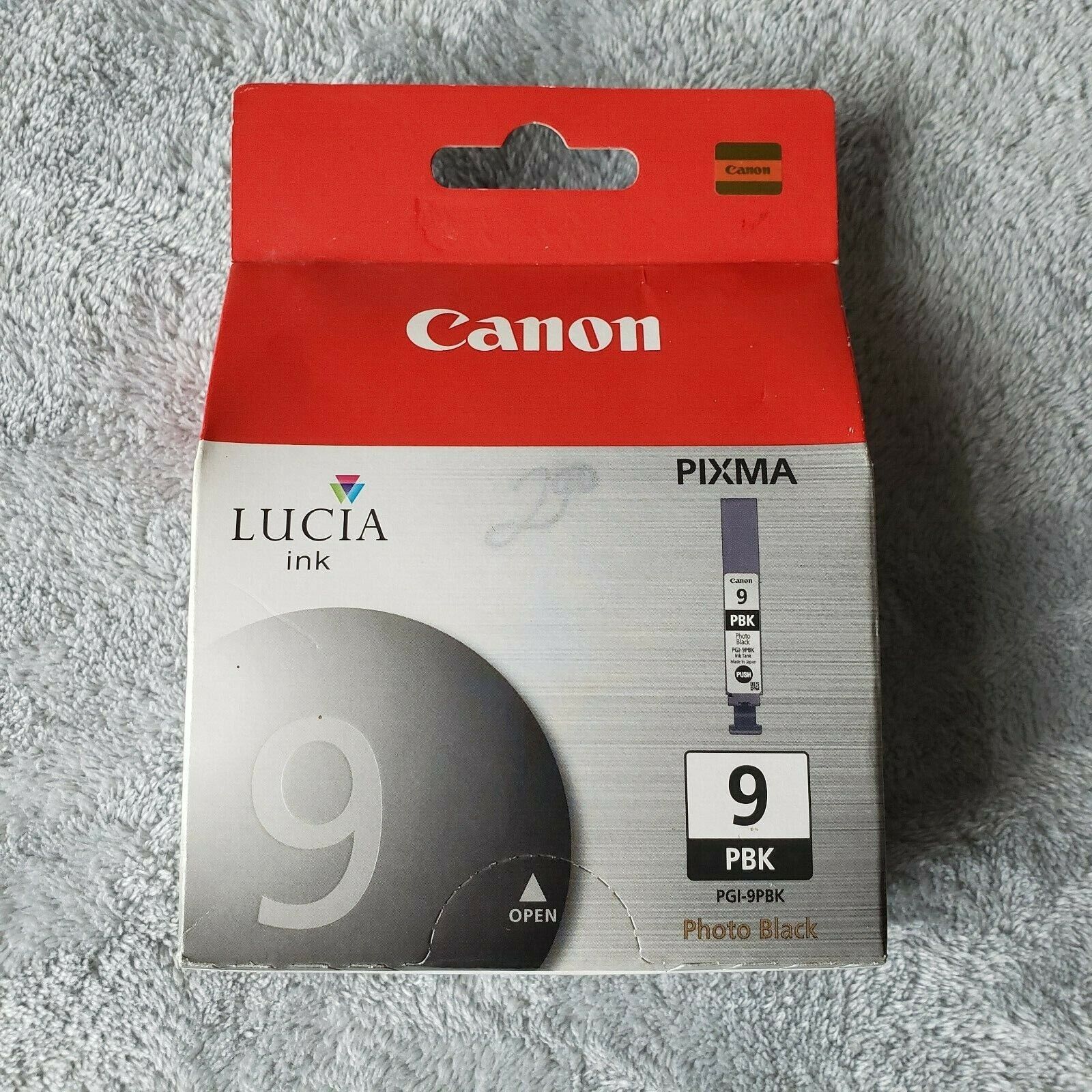 Canon PIXMA LUCIA Ink 9 PBK Black Ink Tank Cartridge NEW