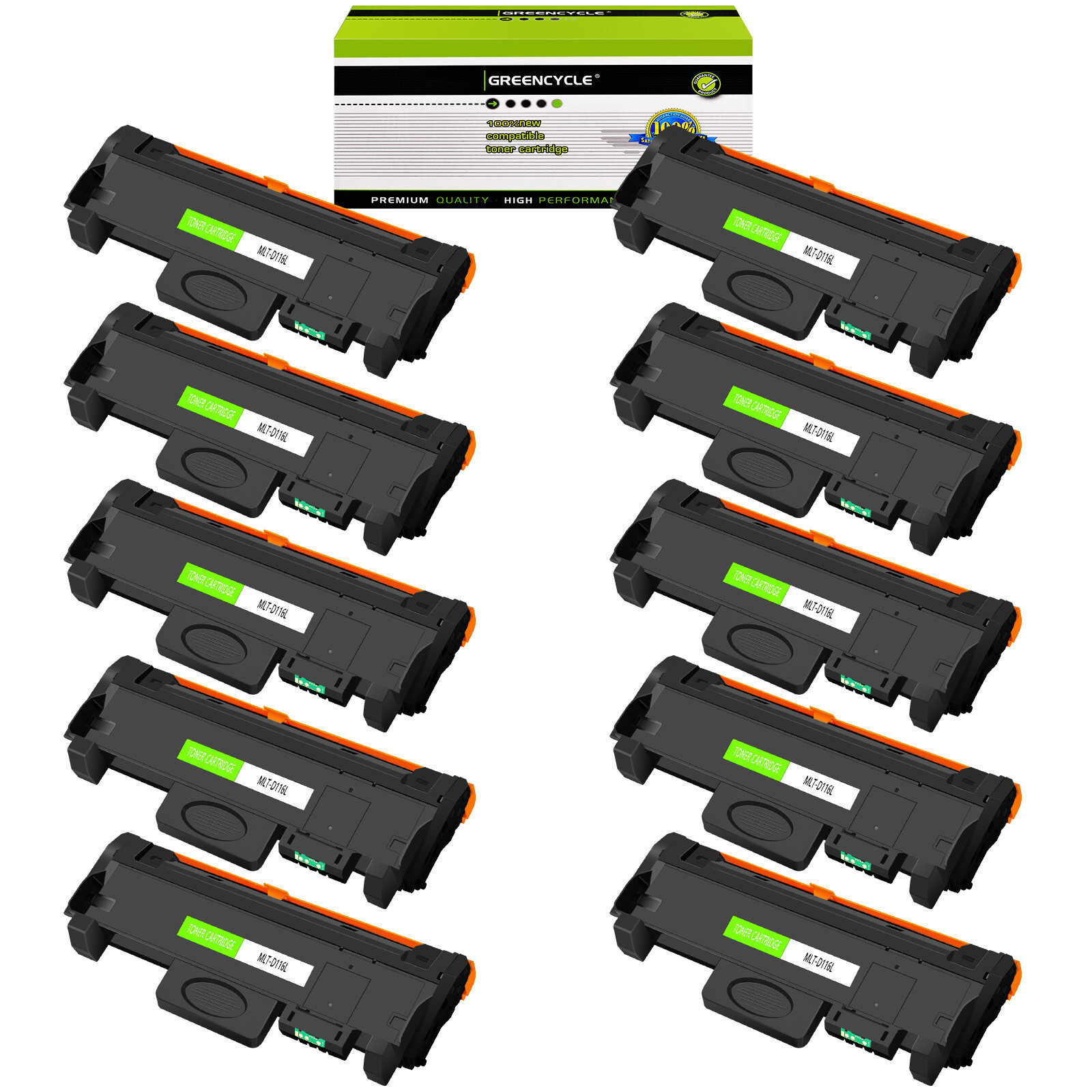 10PK MLT-D116L Toner Fit For SAMSUNG SL-M2826ND M2836 SL-M2875FW M2875FD M2876FH
