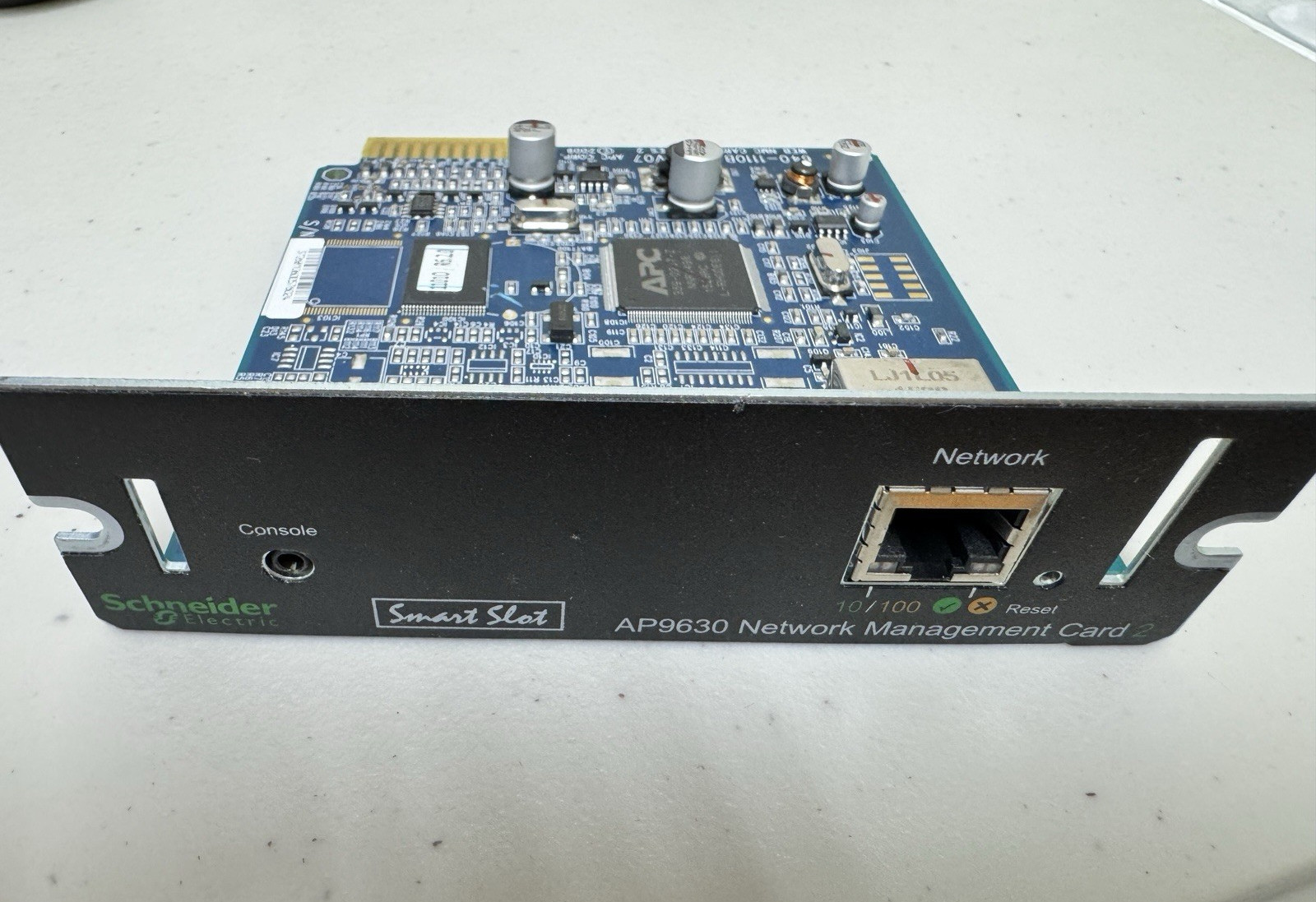 Schneider Electric APC Smart Slot #AP9630 Network Management Card 2