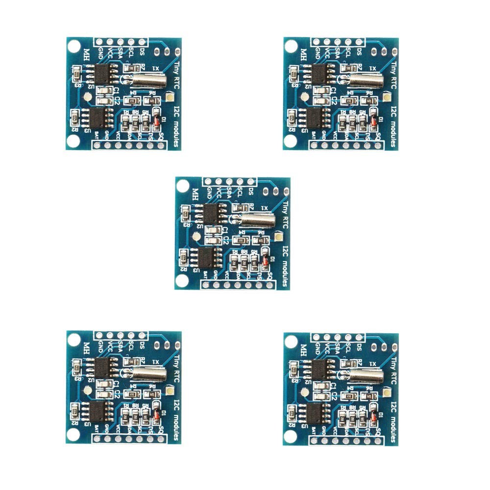 Ximimark 5Pcs I2C RTC DS1307 AT24C32 Real Time Clock Module for AVR ARM PIC...