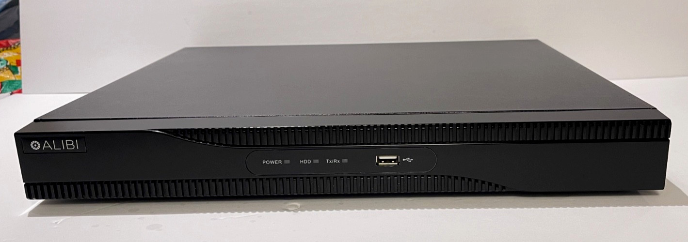 ALIBI ALI-NVR3308P2TB Video Recording Device LOCK  for parts or repairs-READ