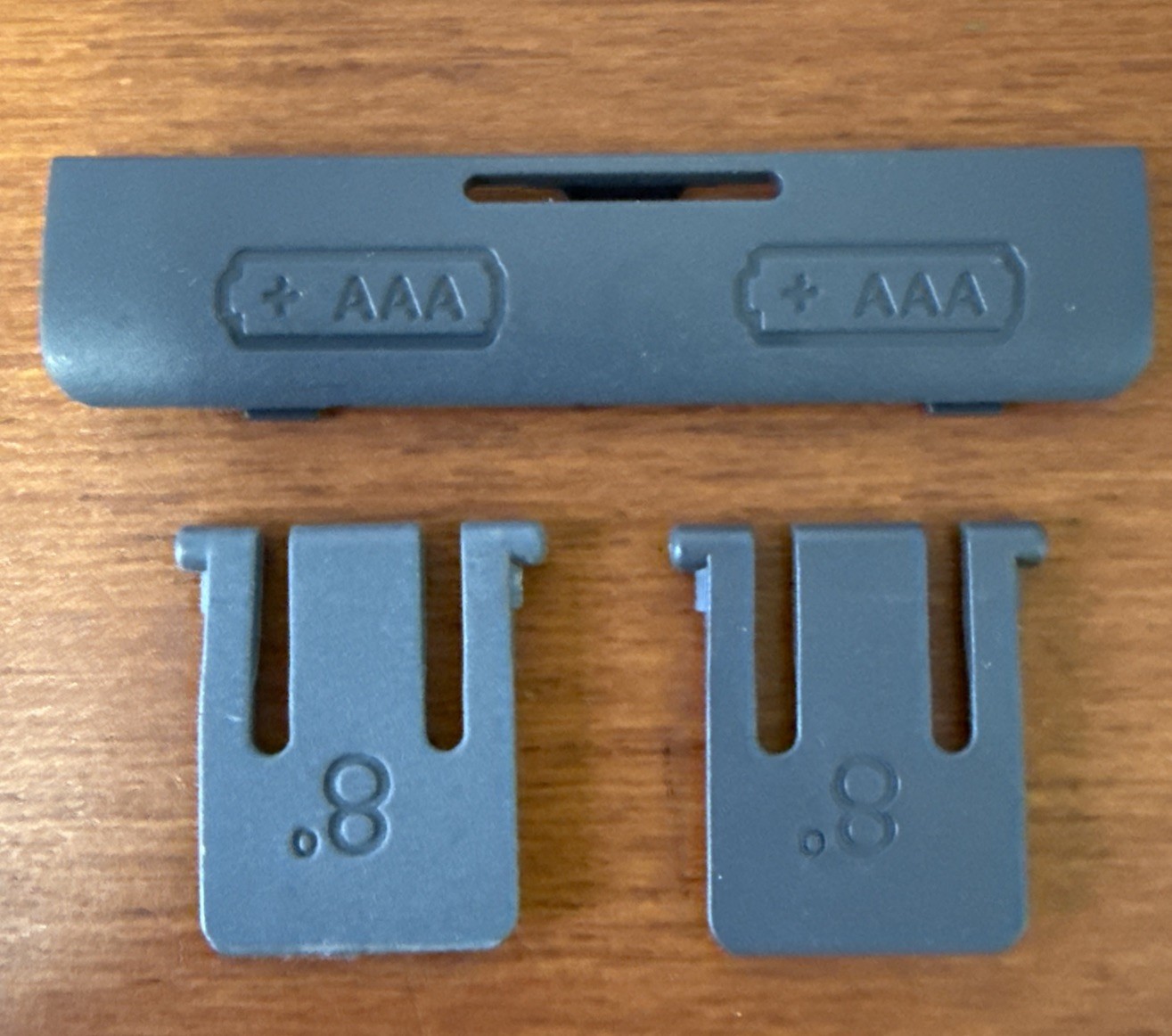 Genuine OEM Logitech K270 Keyboard Replacement Parts: Feet & Battery Door Cover
