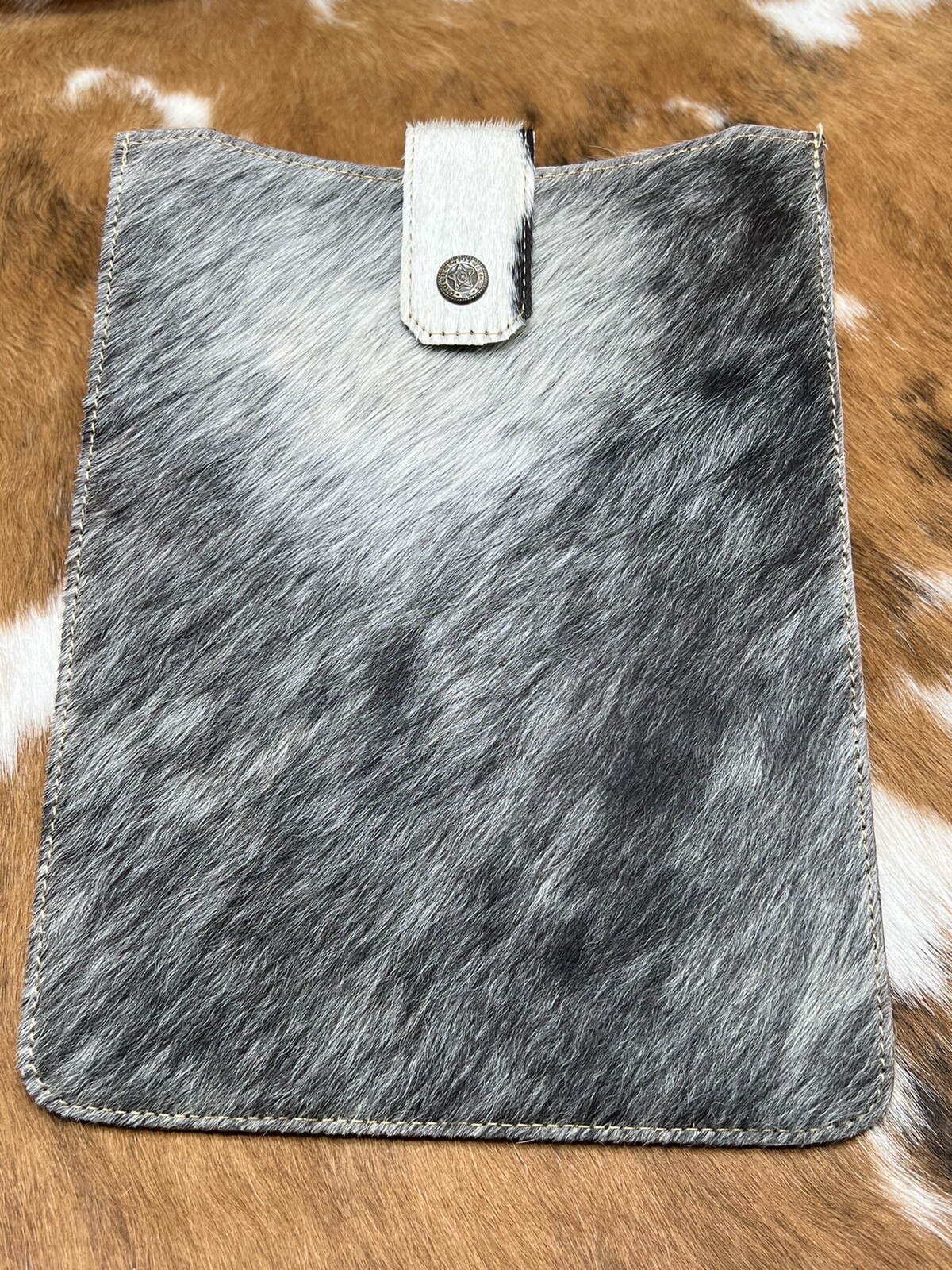 MYRA ~ HAIR-ON-HIDE ~ LEATHER ~ IPAD ~ SLEEVE ~ NWT