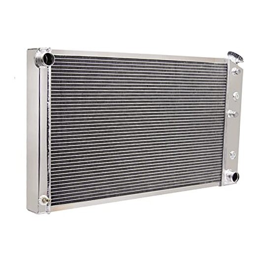4 Rows Core Aluminum Radiator Compatible with Chevy Chevelle 1968-1972