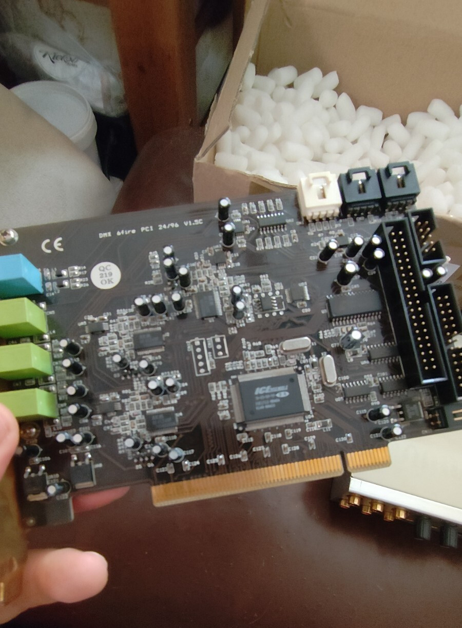 Pc Pro class  PCI sound card Terratec  DMX 6fire  24/96 vintage