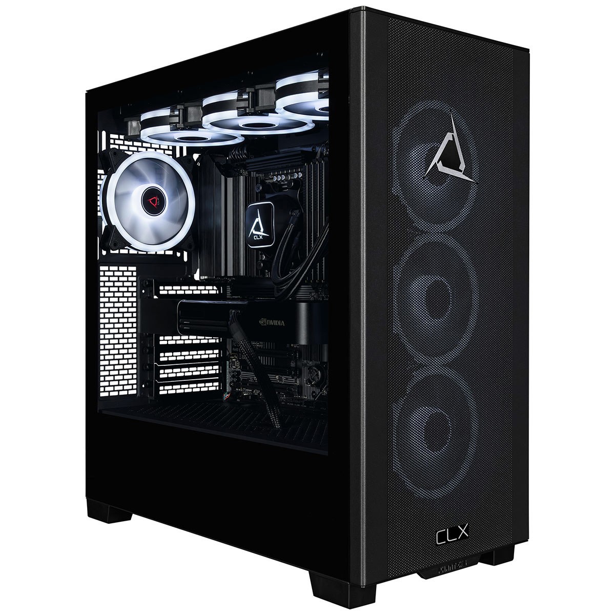 CLX SET Creator Mid-Tower AI Workstation, AMD Ryzen 9 9950X3D2 4.30GHz, 192GB RA