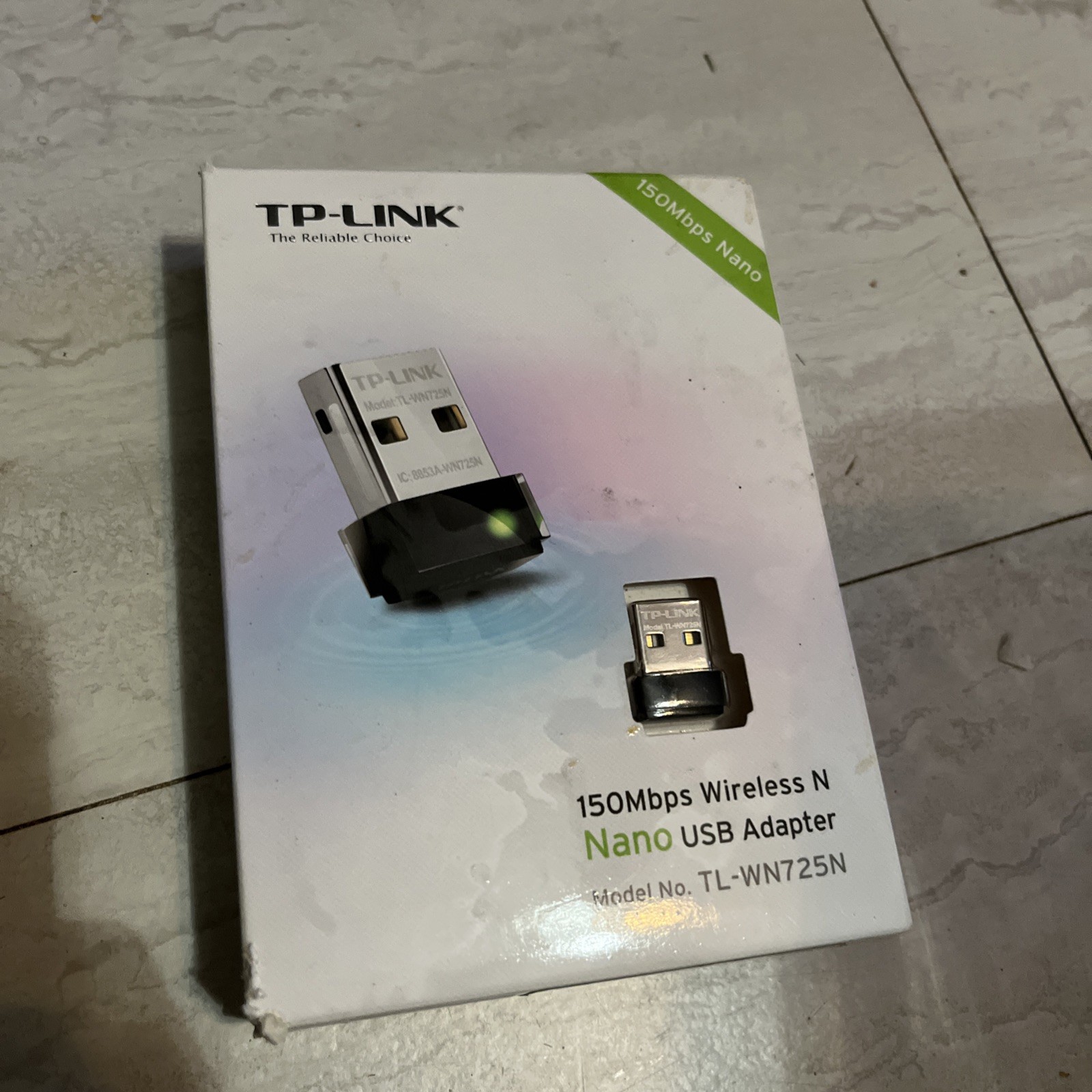 TP-LINK Model TL-WN725N Wireless N Nano USB Wi-Fi Adapter 150Mbps