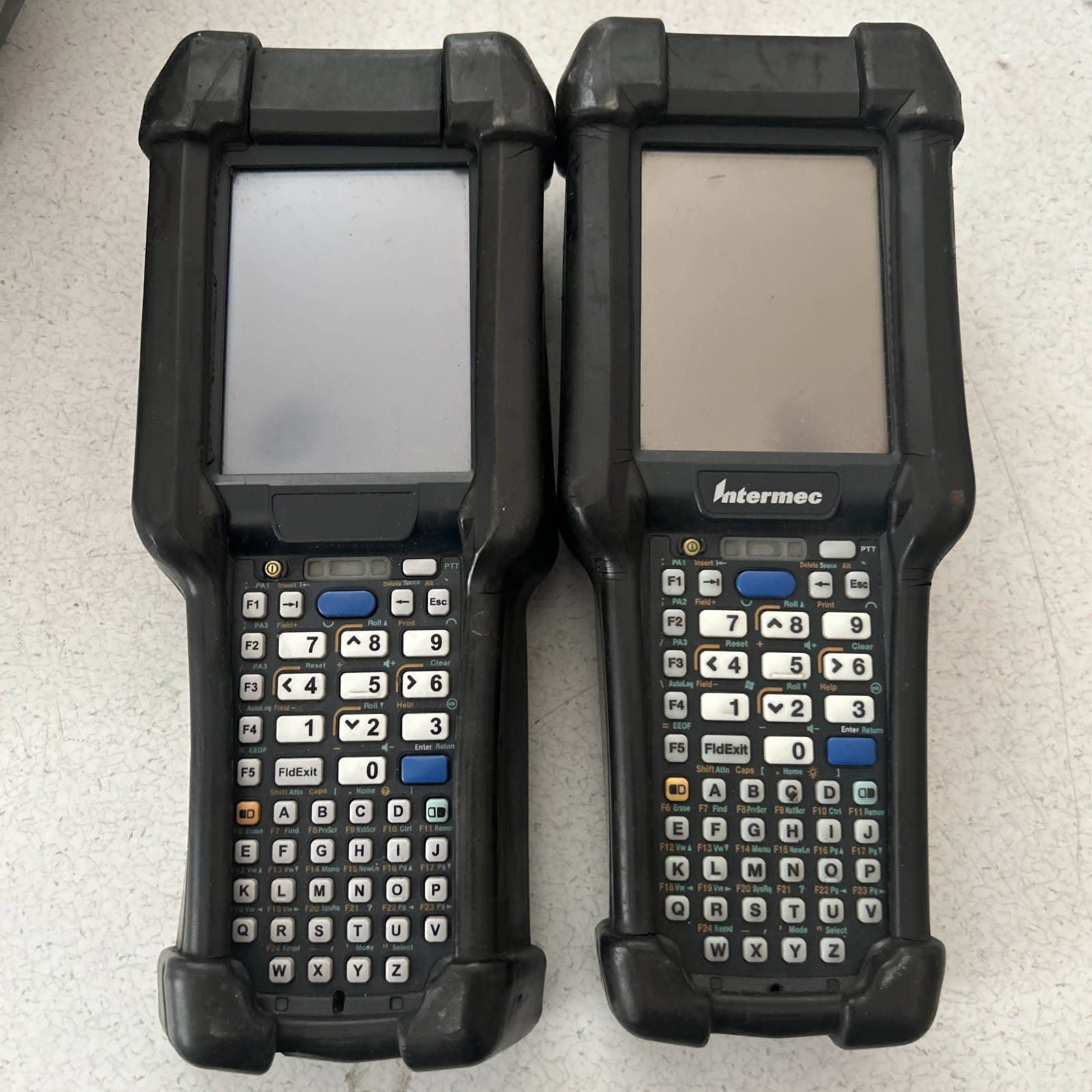 Lot Of 2 Intermec CK3a1 Mobile Computer Handheld Windows Scanner CK3B20D00E100