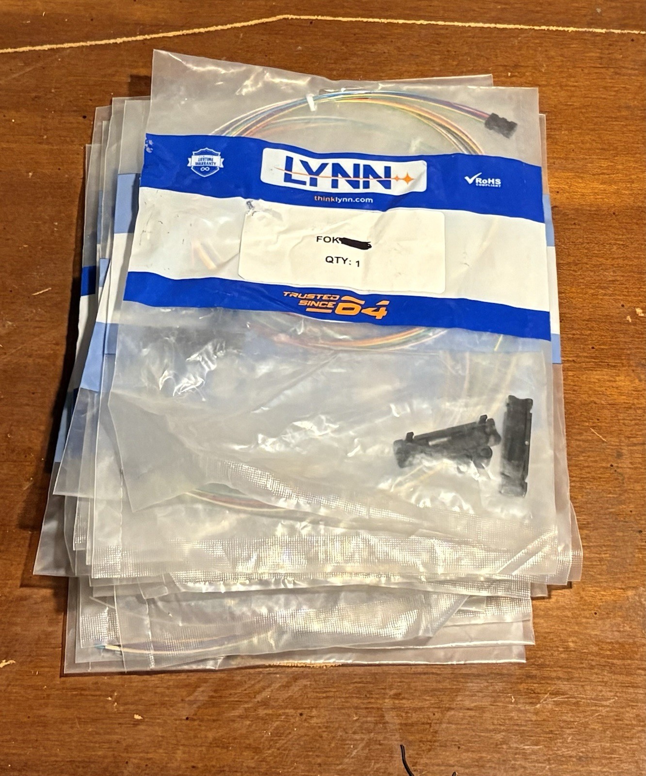 Lynn 12 Count Fiber Optic Fan Out Kits. New In Package
