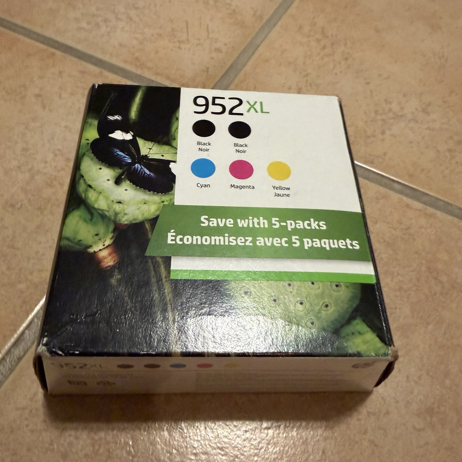 HP 952XL 5 Pack 6ZA00AN#140 High Yield Ink Cartridge Combo 2026 8036