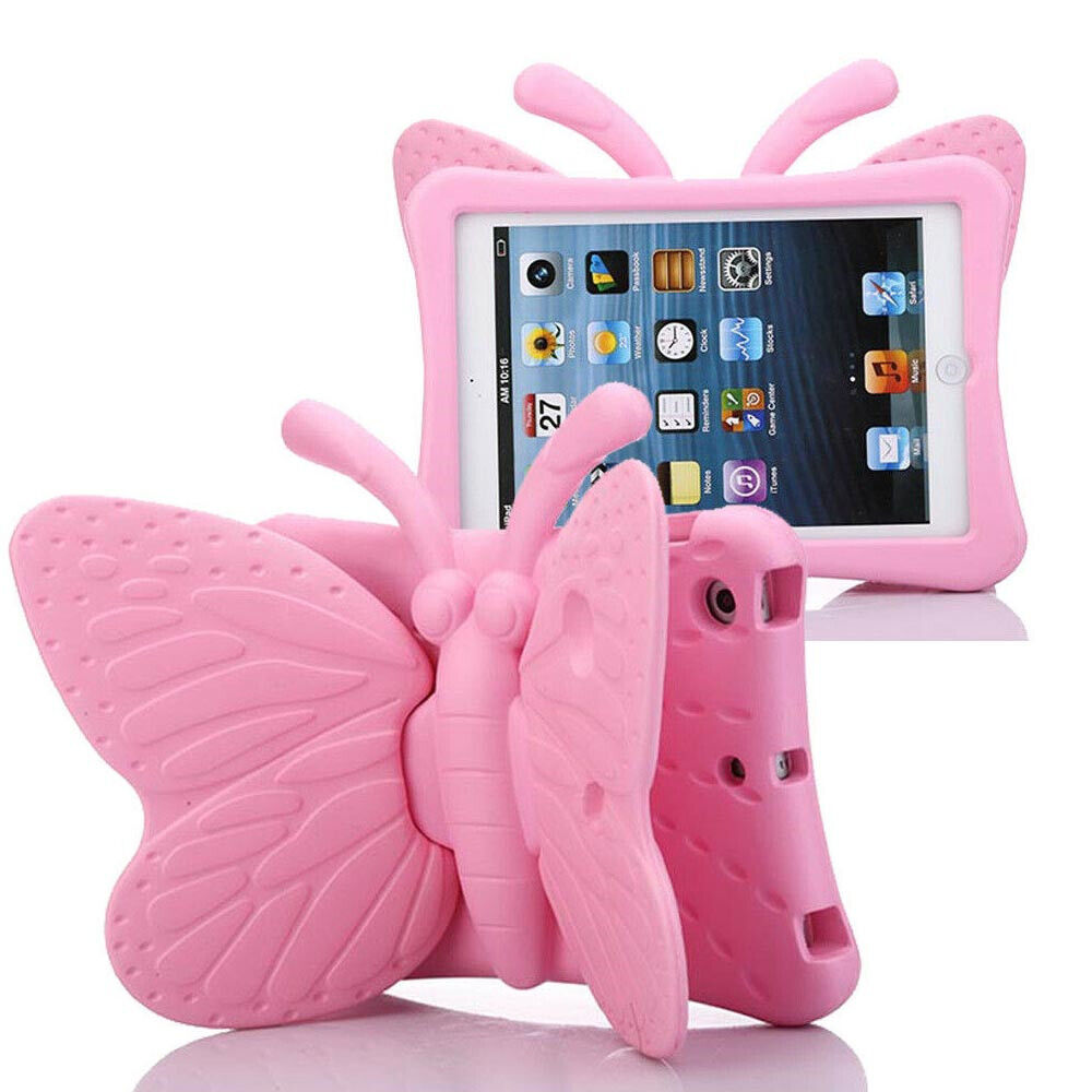 Butterfly Kids Shockproof Foam Cover For iPad 6th 5th Generation Air 1 2 Pro 9.7