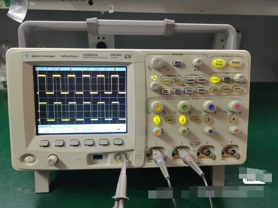 1 pc KESIGHT Agilent DSO5034A Oscilloscope