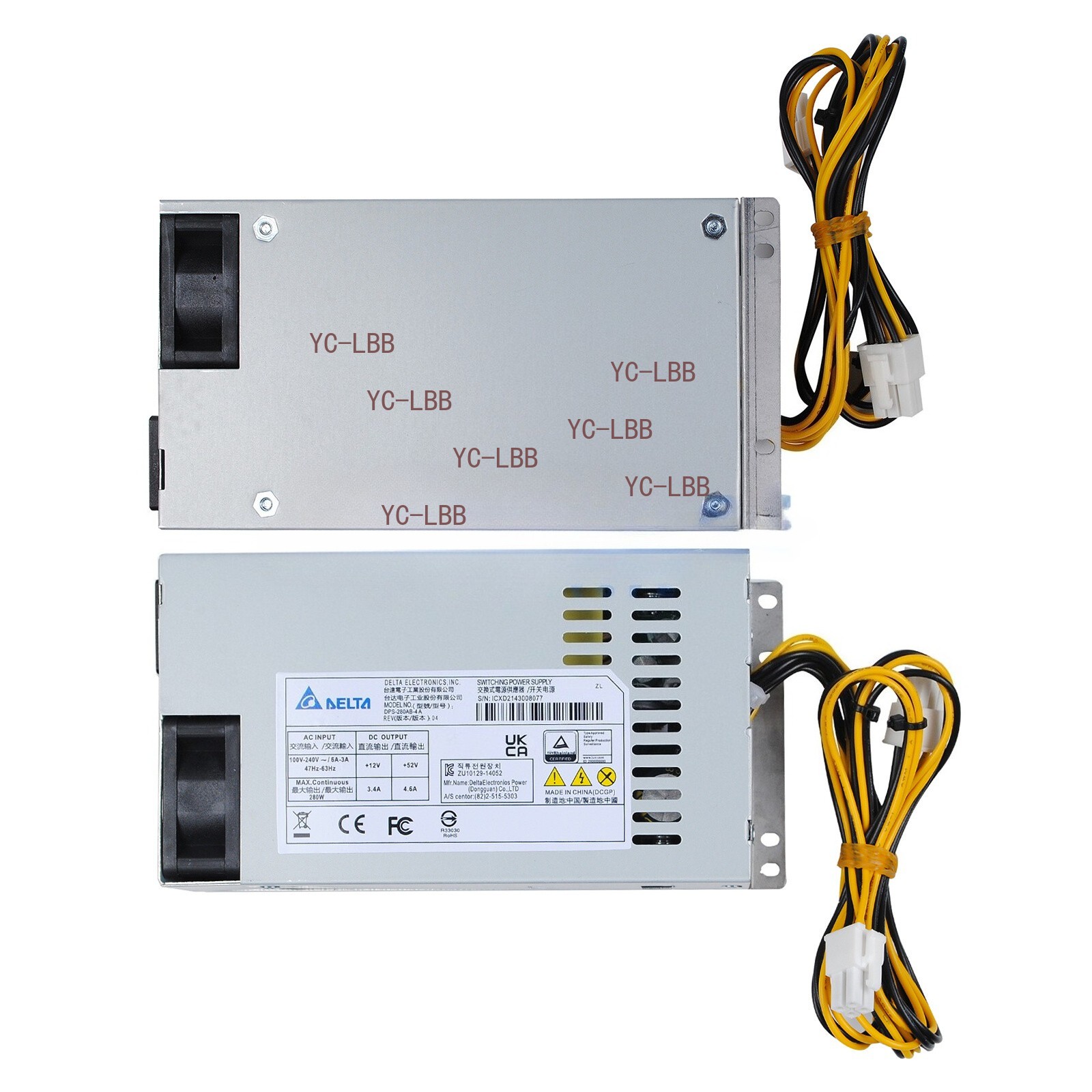 280W Power Supply DPS-280AB-4A For CWT POE 1U 7708N 7908N 7716N 7916N 7932N 4+6p