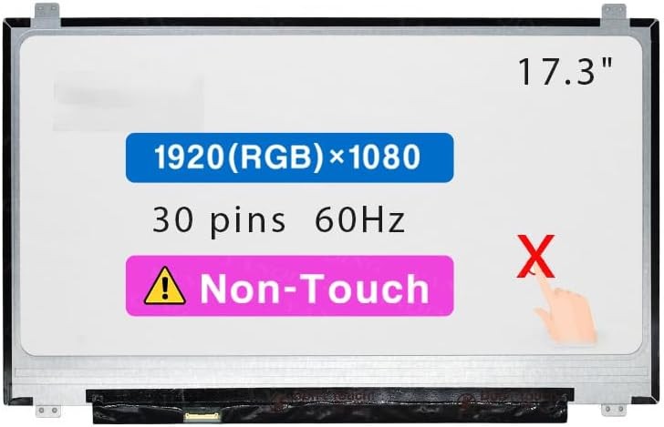 Screen for HP 17T-BY000 17T-BY100 17T-BY200 17T-BY300 17T-BY400 FHD Non-Touch