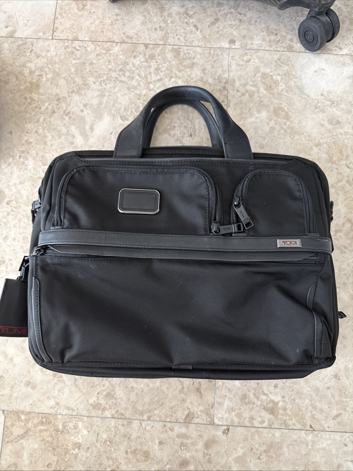Tumi ALPHA3 Expandable Organizer Laptop Brief
