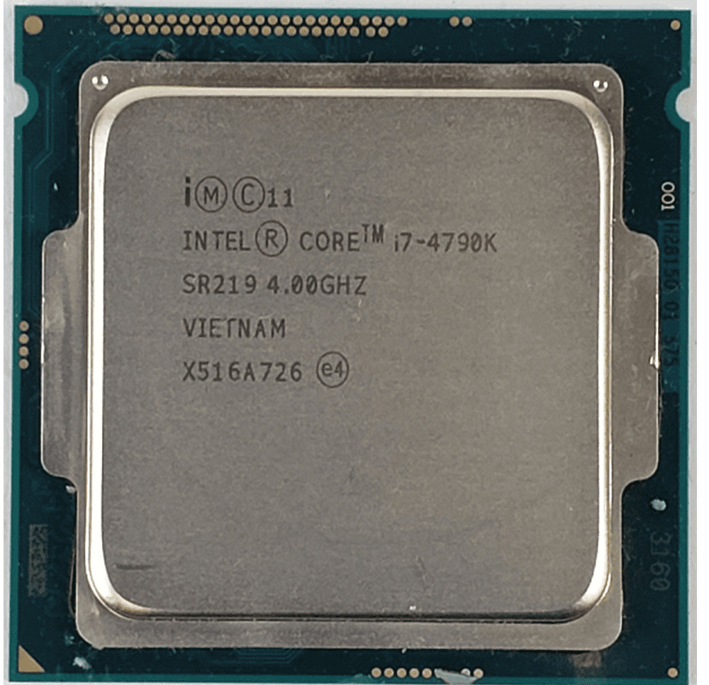 Intel Core i7-4790K SR219 4.00GHZ 4Th Gen Used Desktop Processor CPU FCLGA1150