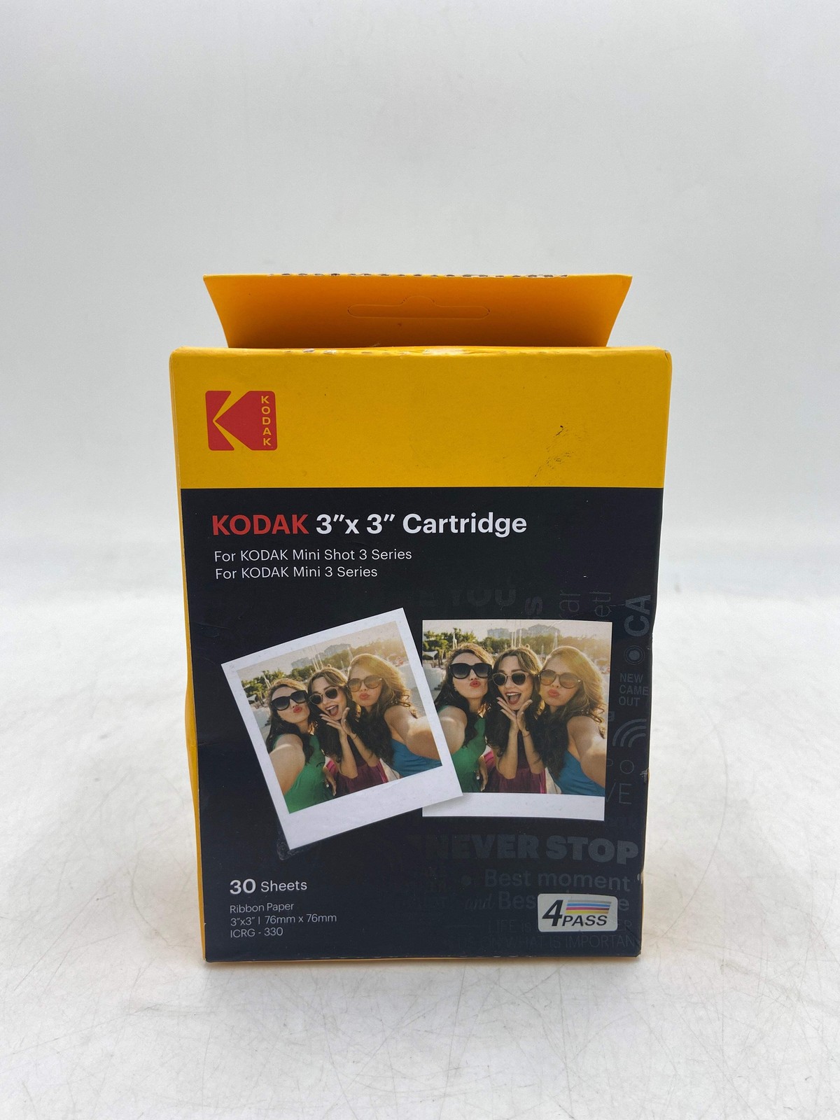 New KODAK 3'' X 3'' CARTRIDGE Ribbon Paper Film Cartridge ICRG-330