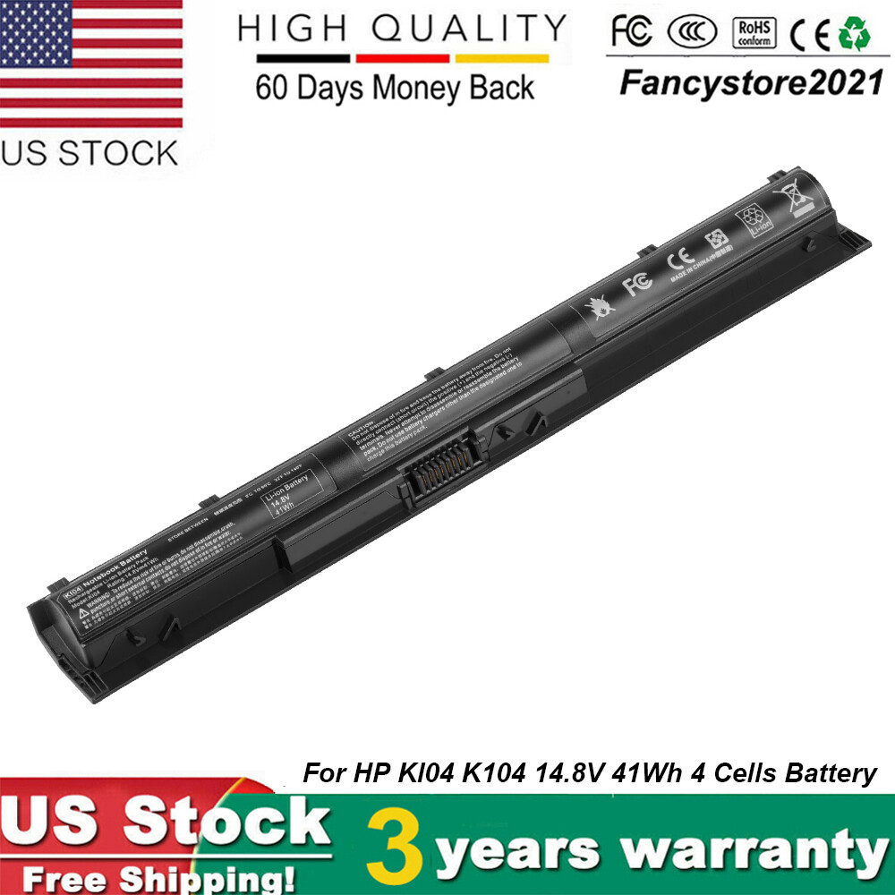  For HP Pavilion KI04 Battery Spare 800049-001 800009-421 800049-421 41Wh