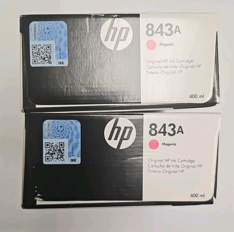 HP 843A PageWide XL 400mL Magenta Ink Cartridge (C1Q59A) 