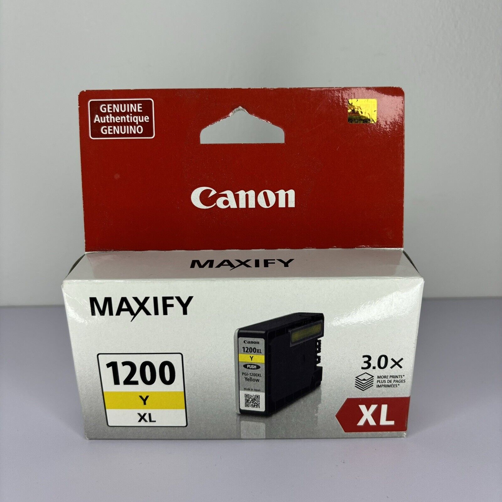 Genuine Canon PGI-1200XL Ink Cartridge Yellow 9198B001AA Maxify MB2020/MB2320