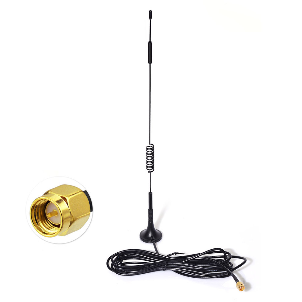 868MHz 915MHz 2.4GHz LoRa Z-Wave Zigbee Smart Home 7dBi Magnetic Base Antenna