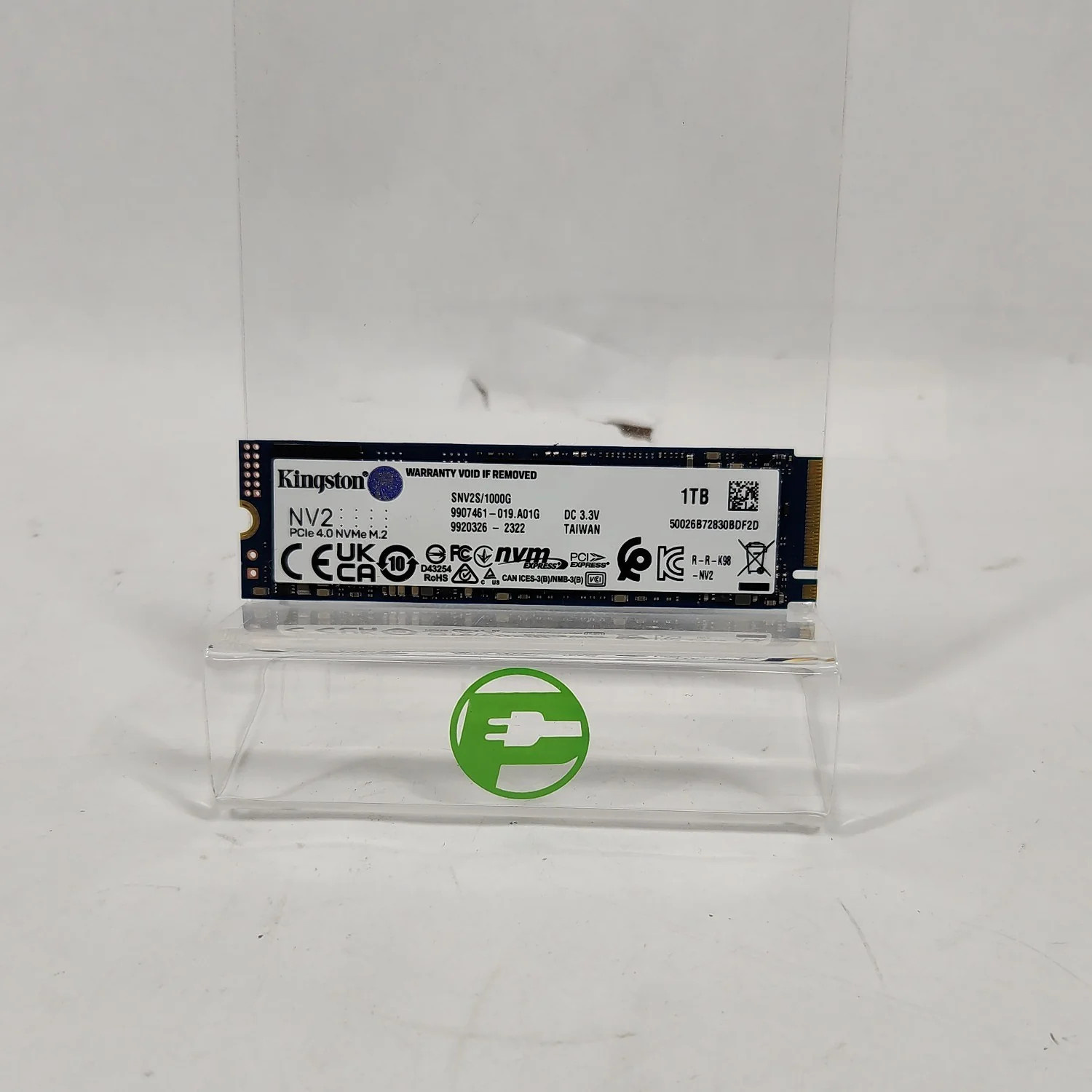 Kingston 2280mm NV2 1TB M.2 NVMe Gen 4.0 x 4 SSD SNV2S/1000G