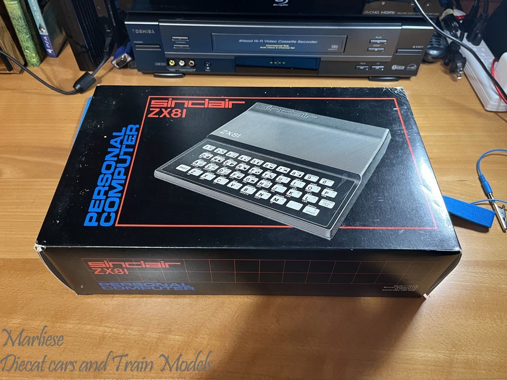 Sinclair ZX81 Unassembled Kit - Rare Vintage 1981, Open Box Complete