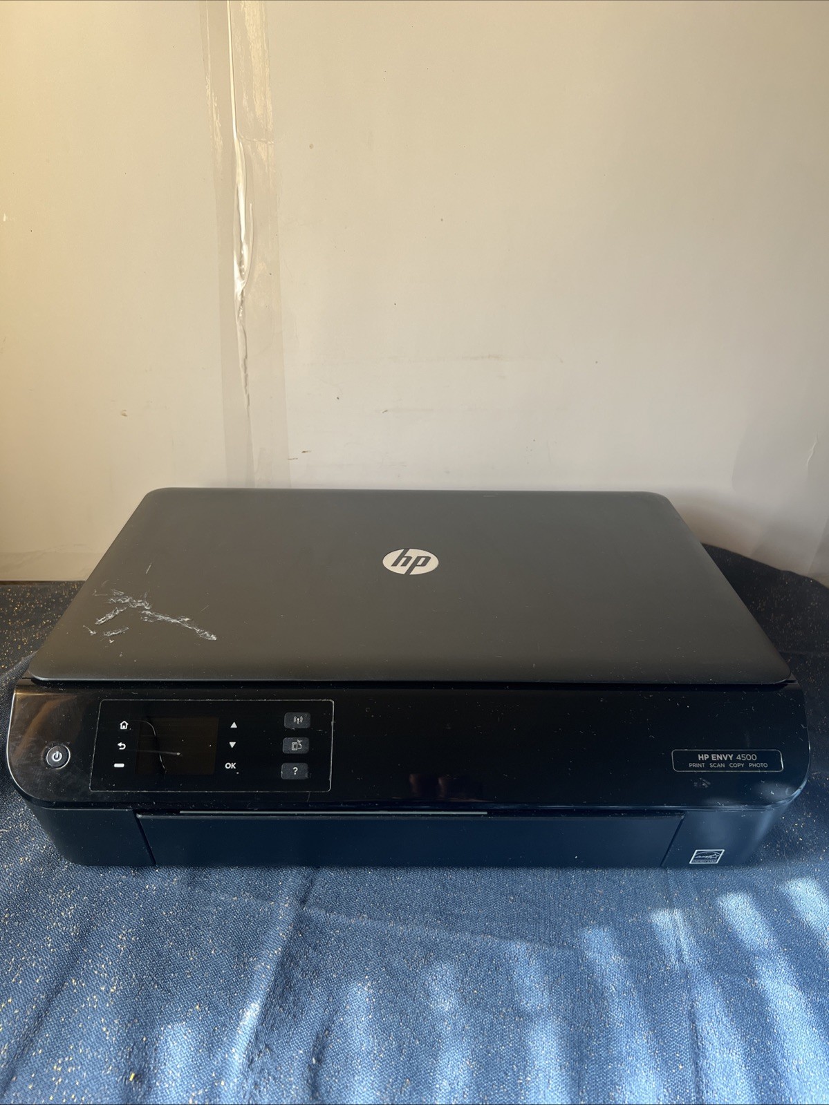 HP Envy 4500 All-In-One Wireless InkJet Printer Scanner Copier,No Ink,
