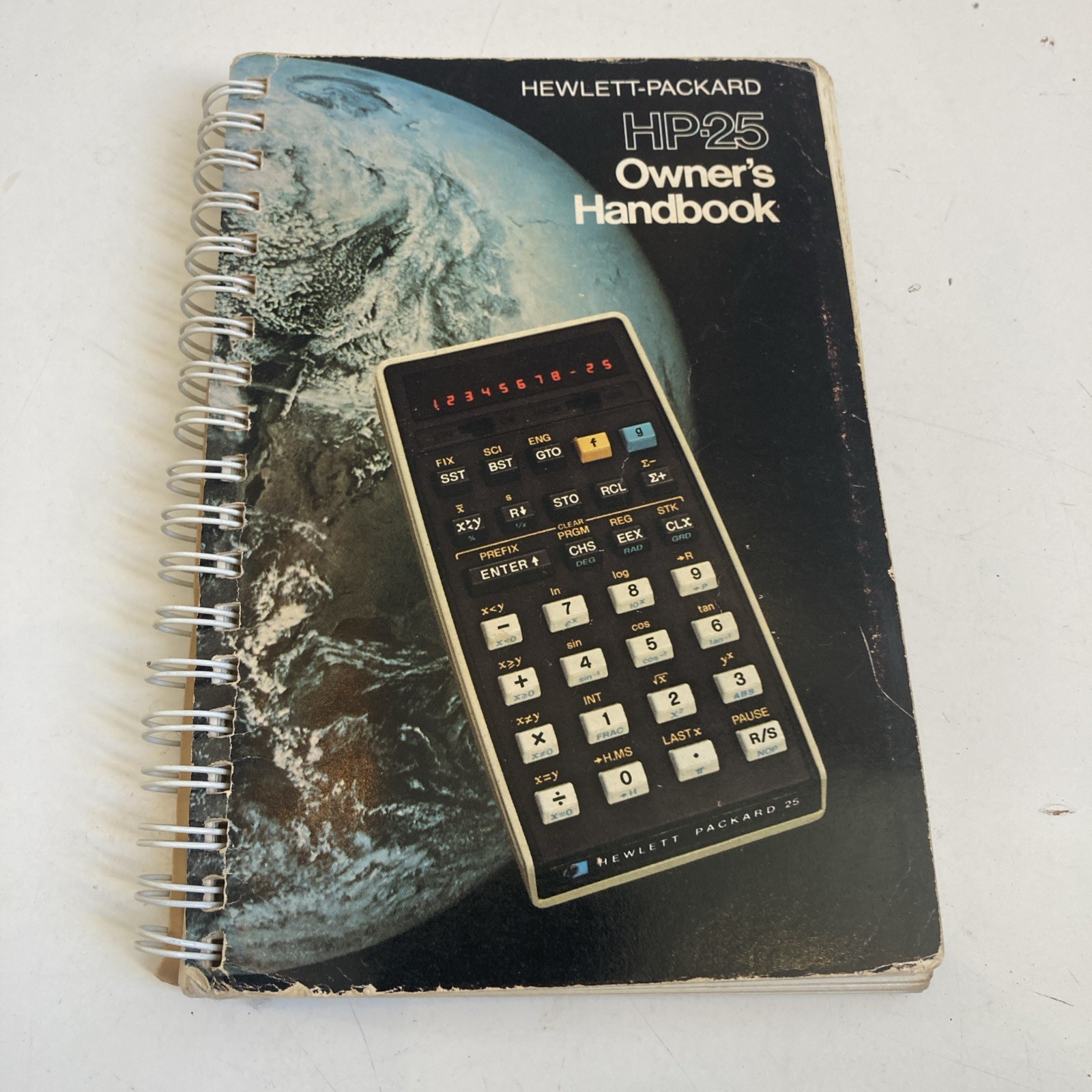 HP-25 Calculator Manual: Owner's Handbook Vintage Original