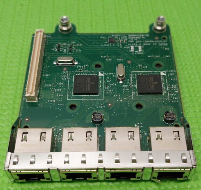Dell 0FM487 Quad Port Gigabit Network Interface Card for R620 R720 R720XD