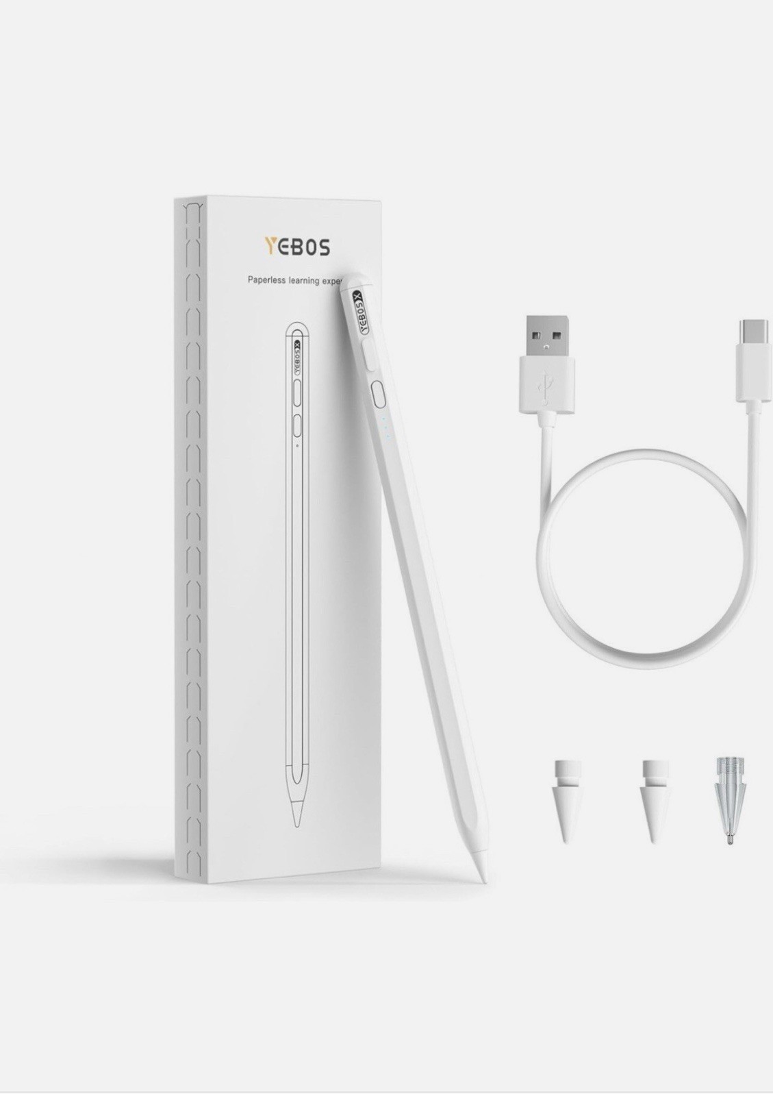 YEBOS. Stylus Pen for iPad. Paperless Learning Expert. Brand New 